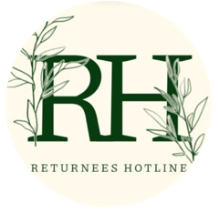 Returnees Hotline ロゴ
